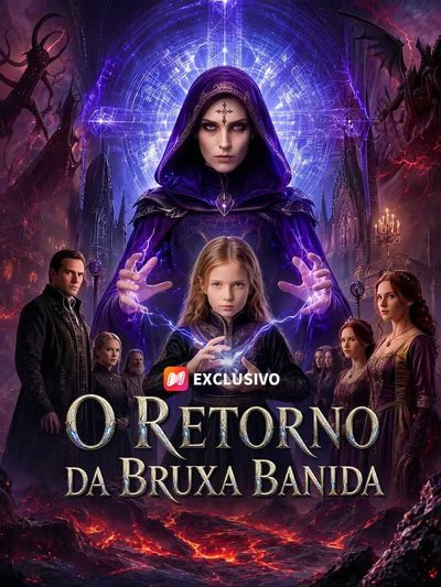 Capa da minisserie O Retorno da Bruxa Banida