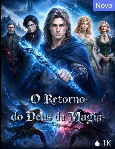 Capa da minisserie O Retorno do Deus da Magia