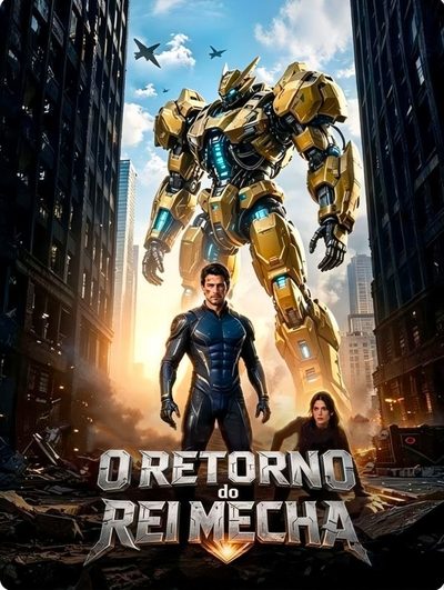 Capa da minisserie O Retorno do Rei Mecha