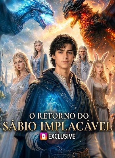 Capa da minisserie O Retorno do Sábio Implacável -