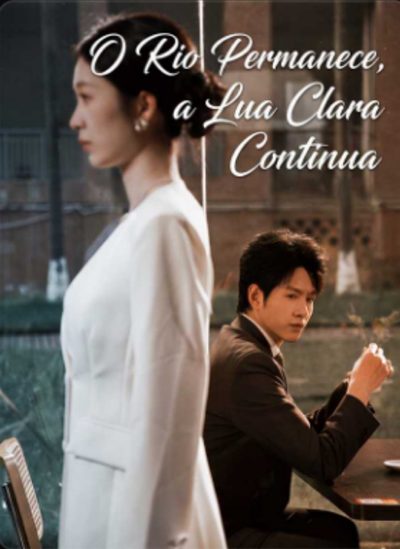 Capa da minisserie O Rio Permanece, a Lua Clara Continua