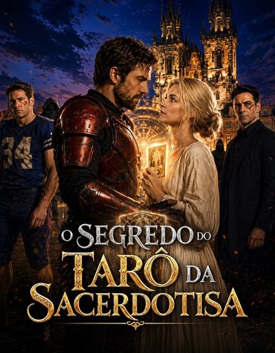 Capa da minisserie O Segredo do Tarô da Sacerdotisa dublado