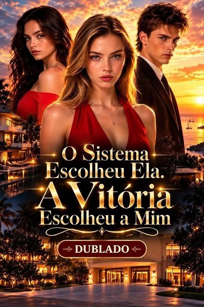 Capa da minisserie O Sistema Escolheu Ela. a Vitória Escolheu a Mim -