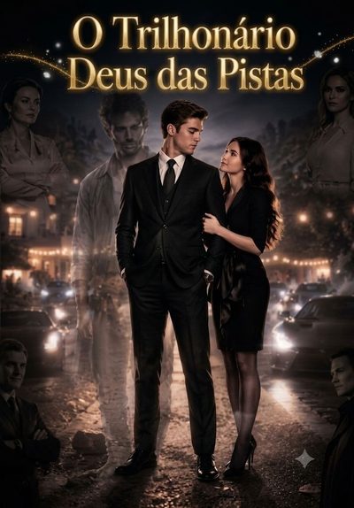 Capa da minisserie O Trilhonário Deus das Pistas