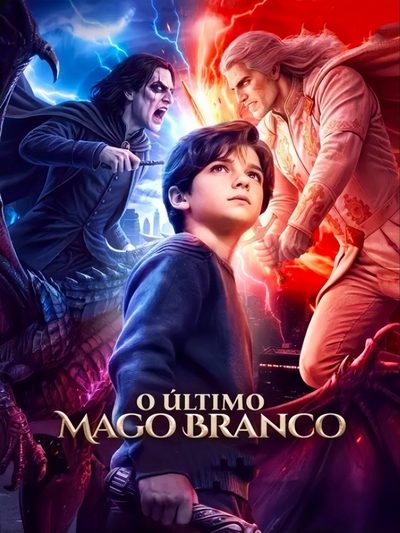 Capa da minisserie O Último Mago Branco