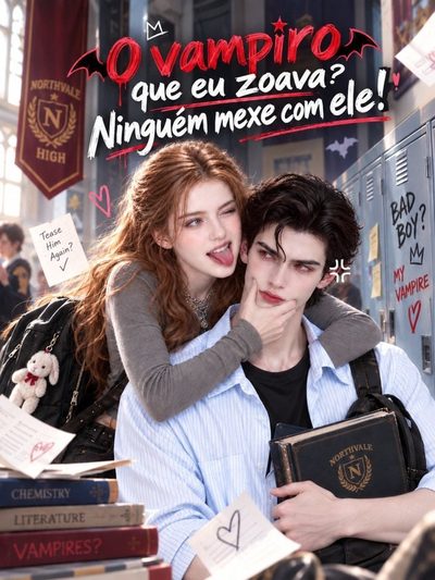 Capa da minisserie O Vampiro que Eu Zoava? Ninguém Mexe com Ele!