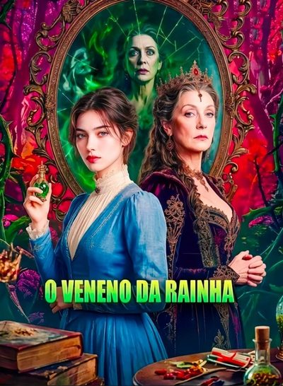Capa da minisserie O Veneno da Rainha
