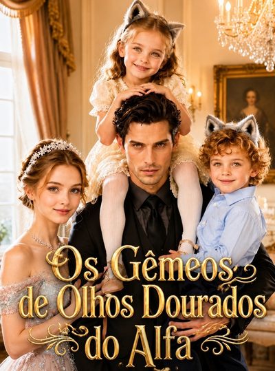 Capa da minisserie Os Gêmeos de Olhos Dourado do Alfa