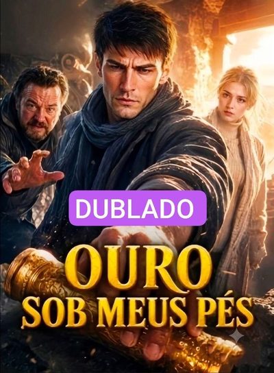 Capa da minisserie Ouro sob Meus Pés