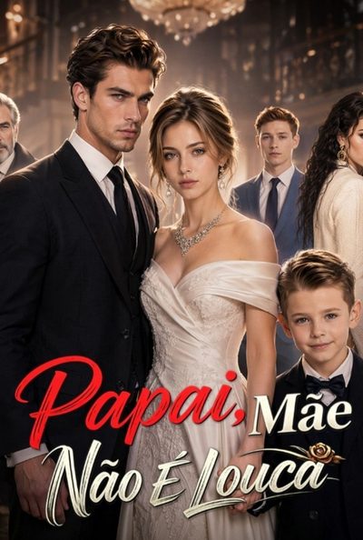 Capa da minisserie Papai, a Mãe Não É Louca -