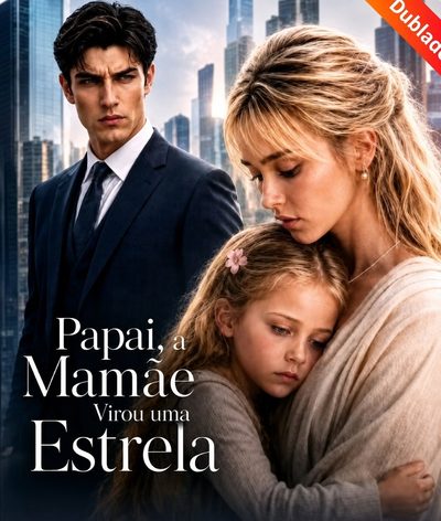 Capa da minisserie Papai a Mamãe Virou uma Estrela -