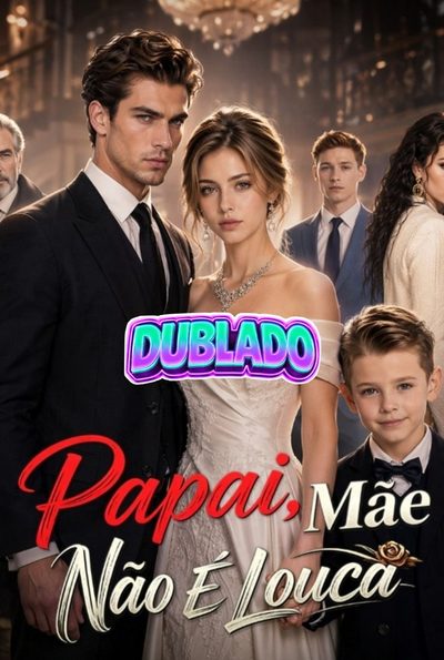 Capa da minisserie Papai Mãe Não É Louca