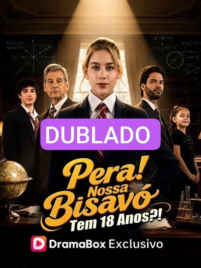 Capa da minisserie Pera! Nossa Bisavó Tem 18 Anos?! dublado
