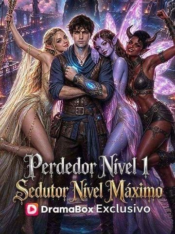 Capa da minisserie Perdedor Nível 1 Sedutor Nível Máximo