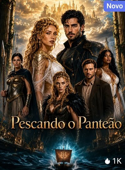 Capa da minisserie Pescando o Panteão