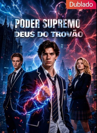 Capa da minisserie Poder Supremo Deus do Trovão -