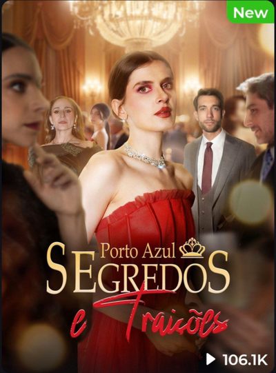Capa da minisserie Porto Azul Segredos e Traições
