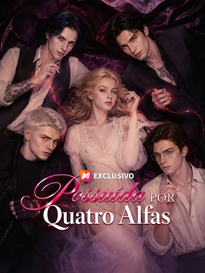 Capa da minisserie Possuída por Quatro Alfas