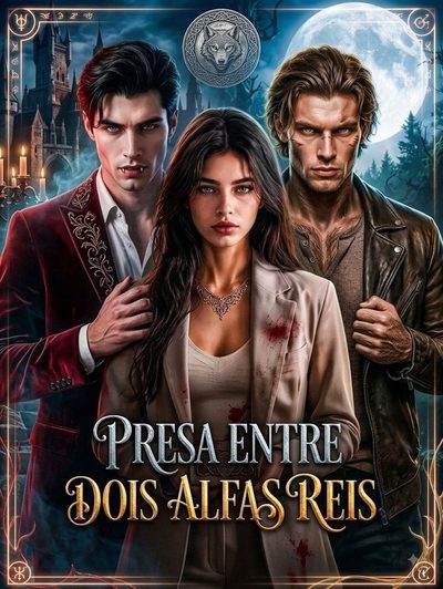 Capa da minisserie Presa Entre Dois Alfas Reis