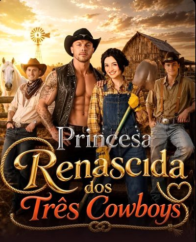 Capa da minisserie Princesa Renascida dos Três Cowboys dublado