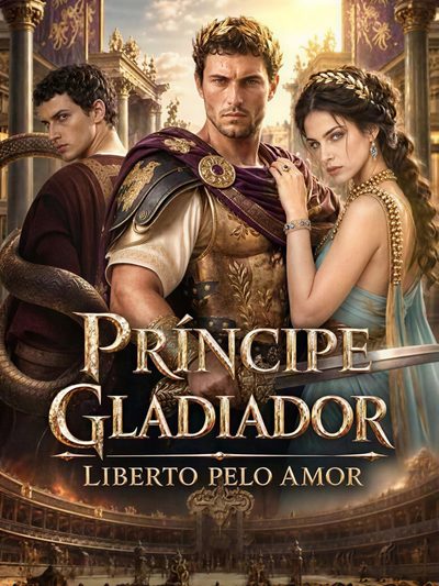 Capa da minisserie Príncipe Gladiador Liberto Pelo Amor -
