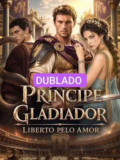 Capa da minisserie Príncipe Gladiador Liberto Pelo Amor