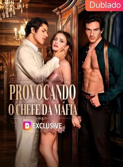 Capa da minisserie Provocando o Chefe da Máfia