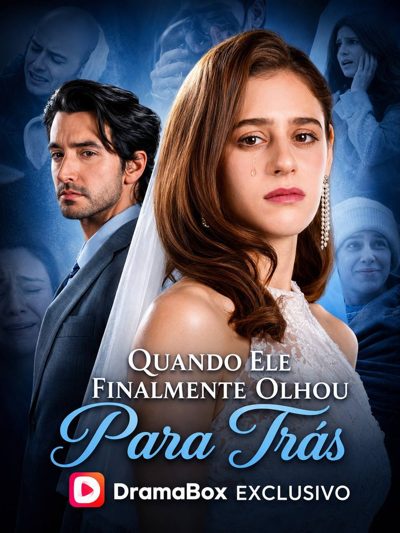 Capa da minisserie Quando Ele Finalmente Olhou para Trás