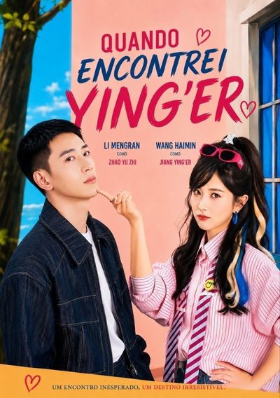 Capa da minisserie Quando Encontrei Ying'er