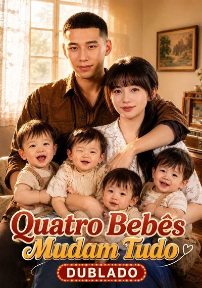 Capa da minisserie Quatro Bebês Mudam Tudo