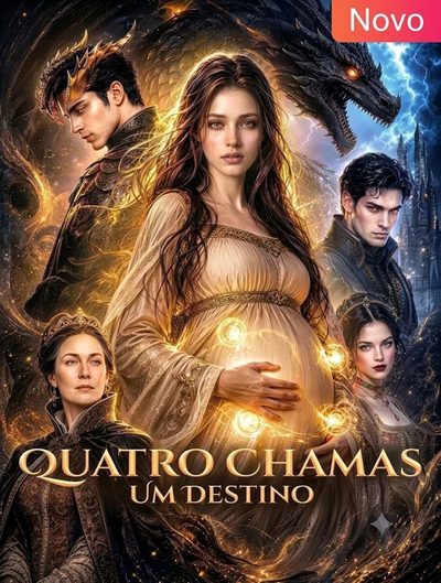 Capa da minisserie Quatro Chamas Um Destino -