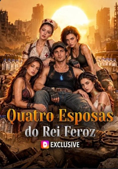 Capa da minisserie Quatro Esposas do Rei Feroz