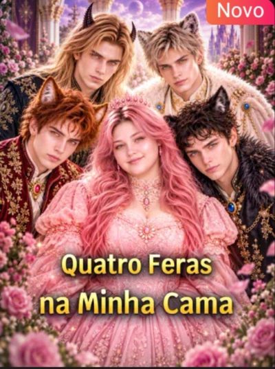 Capa da minisserie Quatro Feras na Minha Cama