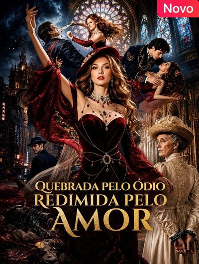Capa da minisserie Quebrada Pelo Ódio Redimida Pelo Amor