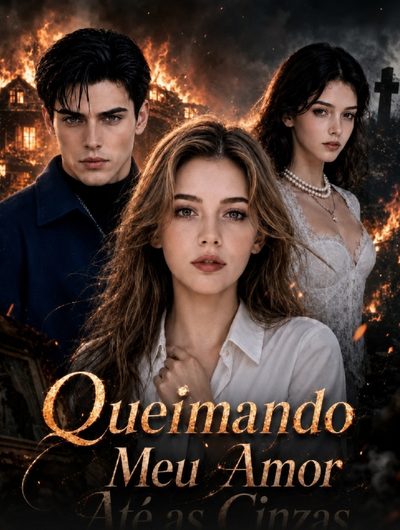 Capa da minisserie Queimando Meu Amor Até as Cinzas
