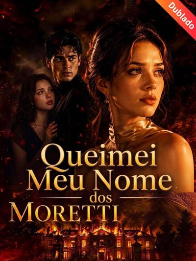 Capa da minisserie Queimei Meu Nome dos Moretti