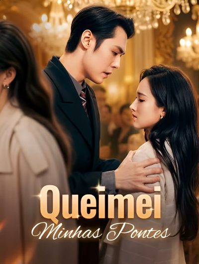 Capa da minisserie Queimei Minhas Pontes Renascida sem Amarras