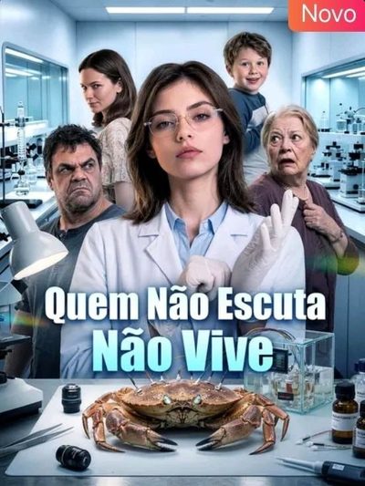 Capa da minisserie Quem Não Escuta, Não Vive