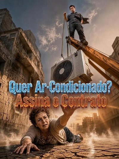 Capa da minisserie Quer Ar Condicionado Assina o Contrato