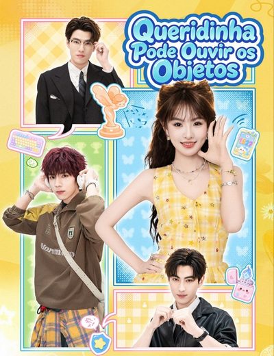 Capa da minisserie Queridinha Pode Ouvir os Objetos