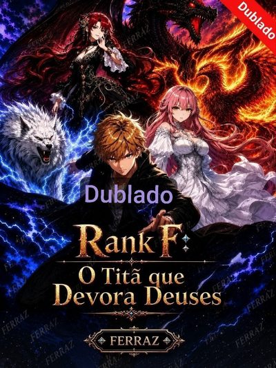 Capa da minisserie Rank F o Titã que Devora Deuses