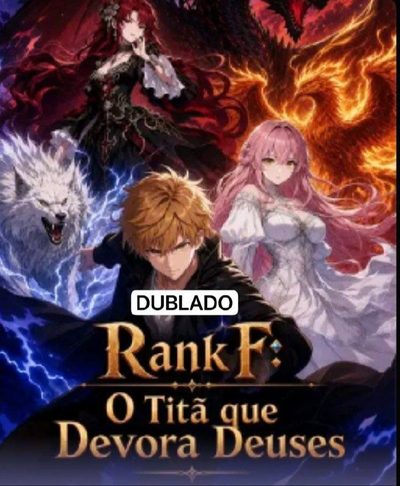 Capa da minisserie Rank F o Titã que Devora Deuses
