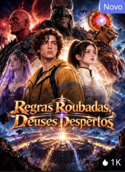 Capa da minisserie Regras Roubadas, Deuses Despertos