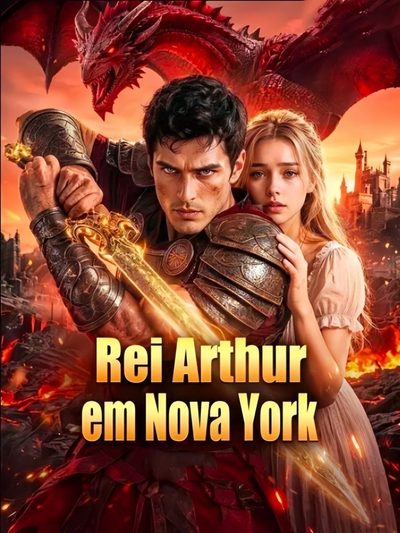 Capa da minisserie Rei Arthur em Nova York