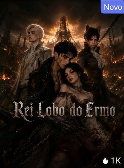 Capa da minisserie Rei Lobo no Ermo