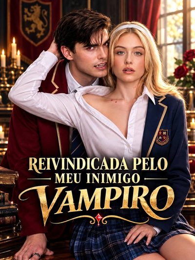 Capa da minisserie Reivindicada Pelo Meu Inimigo Vampiro Claimed By My Vampire Enemy Legenda Exclusiva