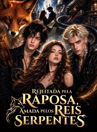 Capa da minisserie Rejeitada Pela Raposa, Amada Pelos Reis Serpentes