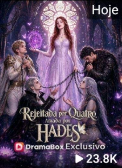Capa da minisserie Rejeitada por Quatro Amada por Hades