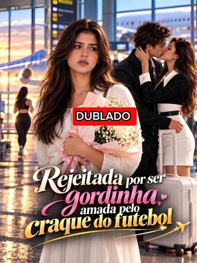 Capa da minisserie Rejeitada por Ser Gordinha, Amada Pelo Craque de Futebol