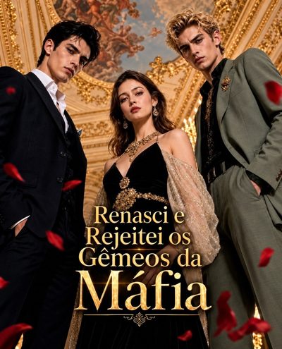Capa da minisserie Renasci e Rejeitei os Gêmeos da Máfia